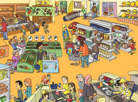 Stoutmoedig Een zin Dwingend Thema supermarkt | Juf Anke | Lesidee kleuters