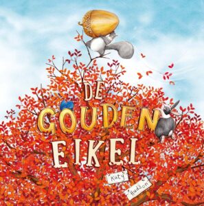 prentenboek thema herfst de gouden eikel