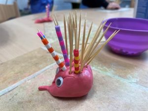 herfst egel klei motoriek