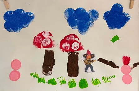 herfst stempelen