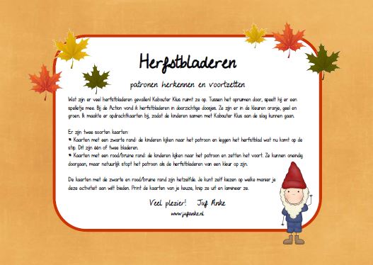 herfstbladeren