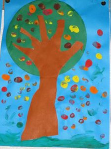 herfstboom knutselen kleuters