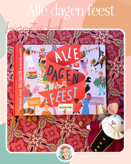 Het is december. Dé feestmaand. Dit feestelijke boek voor kinderen vanaf 4 jaar, geschreven door @jufjoni_ hoort daar natuurlijk bij!🎄 

𝔸𝕝𝕝𝕖 𝕕𝕒𝕘𝕖𝕟 𝕗𝕖𝕖𝕤𝕥
Joni Bosch en Agnes Loonstra – Uitgeverij Flora

Van Koningsdag tot de Kinderboekenweek, van Kerstmis tot Holi – in Nederland vieren we veel verschillende feestdagen. Maar waarom vieren we eigenlijk Pasen? Wat gebeurt er tijdens Halloween? En waarom is Keti Koti zo belangrijk?

Juf Joni is auteur van Alle dagen feest en zelf kleuterjuf en dat vind ik meteen zo sterk aan dit boek: ze heeft het zo geschreven dat het ook voor kleuters al begrijpelijk én leuk is. Dat heeft ze gedaan door naast elk stuk informatieve tekst een fictief verhaaltje te schrijven passend bij het feest. Verhaaltjes waarin jonge kinderen zich kunnen herkennen. Over Sjuul die het feest carnaval ontdekt, Lio die met oma naar het museum gaat op Internationale Vrouwendag en Ren die op Koningsdag spullen gaat verkopen op de vrijmarkt. 
Zo is het niet alleen een boek vol informatie en leuke wist-je-datjes, maar ook een fijn voorleesboek dat je bij elk feest uit de kast trekt. 

Bij een feest hoort vrolijkheid en daar heeft Agens Loonstra voor gezorgd. Haar kleurrijke, gezellige illustraties maken van dit boek een feestje op zich!

En voor alle knutselfans: bij elk feest wordt een creatieve suggestie gedaan. Aan de slag! 

Feest je mee in Nederland?

✨ Meer boekentips? Kijk bij de prentenboeken pagina op Jufanke.
