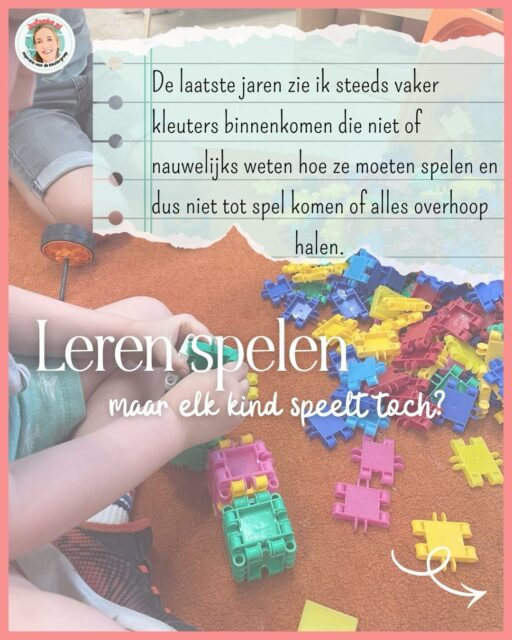 7 tips wanneer kinderen niet tot spelen komen of alles overhoop halen … 

Wat werkt in jouw groep? Deel het gerust!