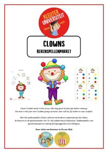 rekenspellenpakket clowns