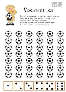 voetbal dobbelblad