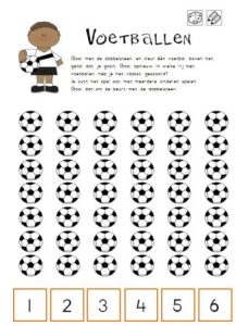 voetbal dobbelblad