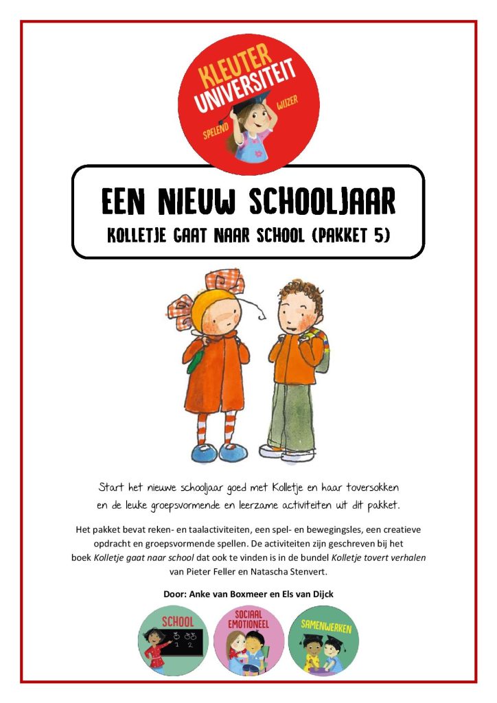 groepsvorming - kolletje en dirk naar school
