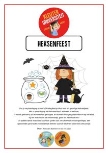 thema heksen kleuters heksenfeest