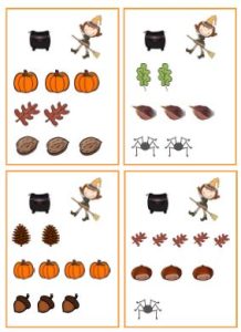 herfst heksensoepjes telkaarten Halloween