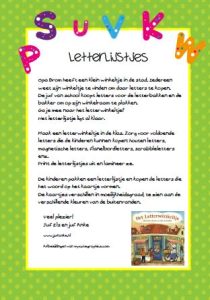 letterlijstjes