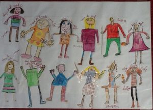 afscheid placemat