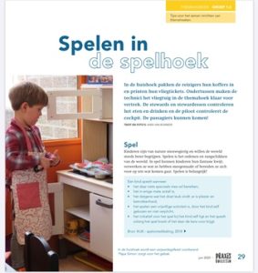 spelen in de spelhoek kleuters