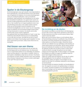 spelen in de spelhoek kleuters