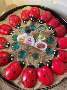 zandtafel thema bakker kleuters