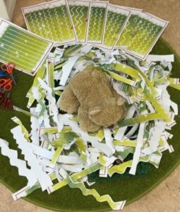gras knippen berenjacht