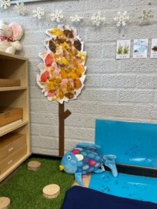 wij gaan op berenjacht spelhoek kleuters