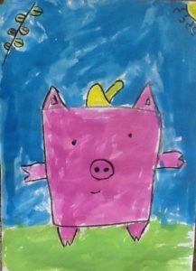 boerderij varken verven