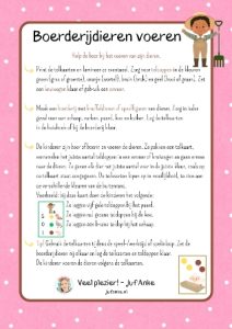 boerderijdieren voeren telkaarten