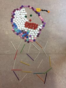 clown loose parts kleuters