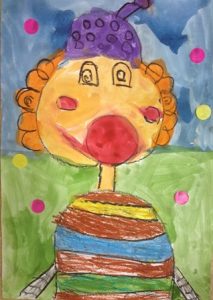 clowns knutselen kleuters circus carnaval