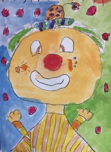 clowns knutselen kleuters circus carnaval