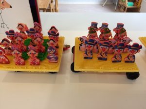 carnavalsoptocht kleuters bouwen