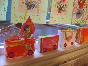 carnavalswagen knutselen