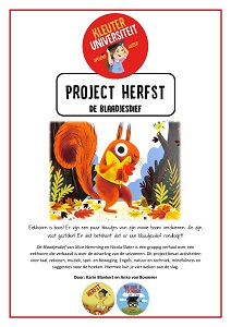 herfst kleuters de blaadjesdief