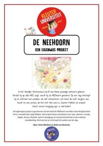 project sprookjes de neehoorn kleuters