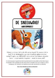 de sneeuwdief project thema winter kleuters