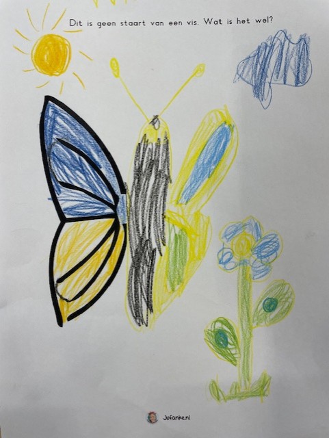 denktekening kleuters