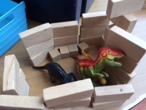 dino bouwhoek kleuters