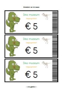 basisset dinomuseum spelhoek