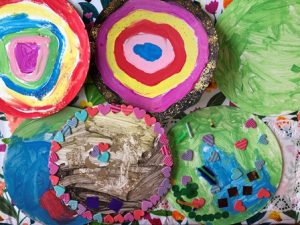taart knutselen thema feest kleuters