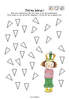 feest tel en kleur kleuters