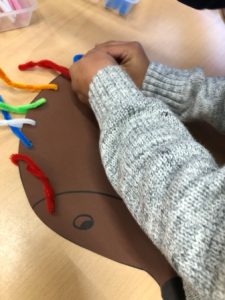 herfst fijne motoriek egel