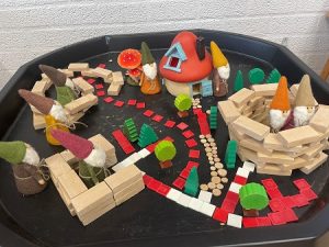 herfst speeltafel kleuters kabouters