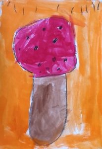 tekening herfst kleuters