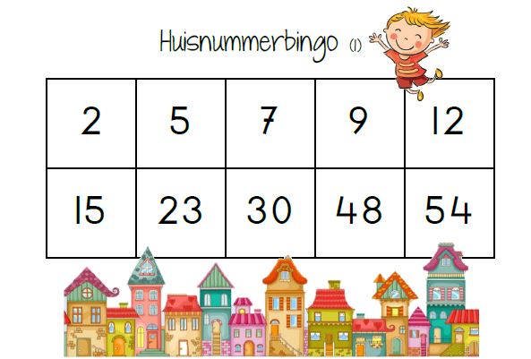 huisnummerbingo