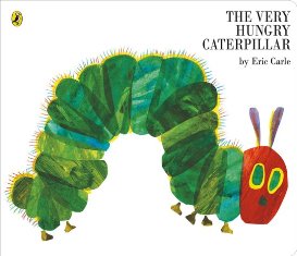 hungry caterpillar kleuters engels