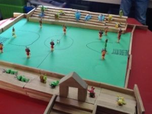 thema sport kleuters bouwhoek