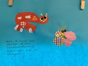 thema insecten kleuters knutselen