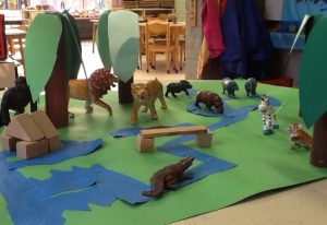 jungle bouwhoek kleuters