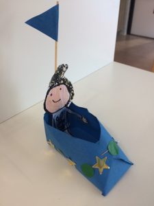 botsauto knutselen kermis kleuters