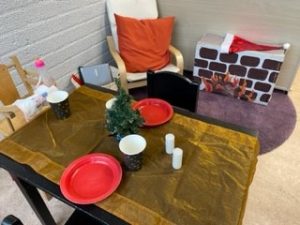 kerst huishoek