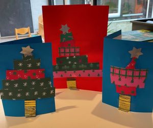 kerstkaart knutselen