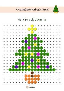 kralenplankvoorbeelden kerst