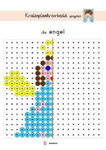 kralenplankvoorbeelden kerst