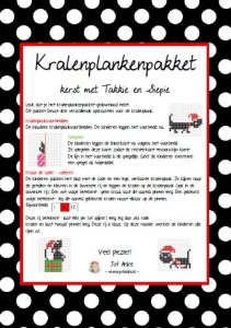 kerst kralenplank siepie takkie